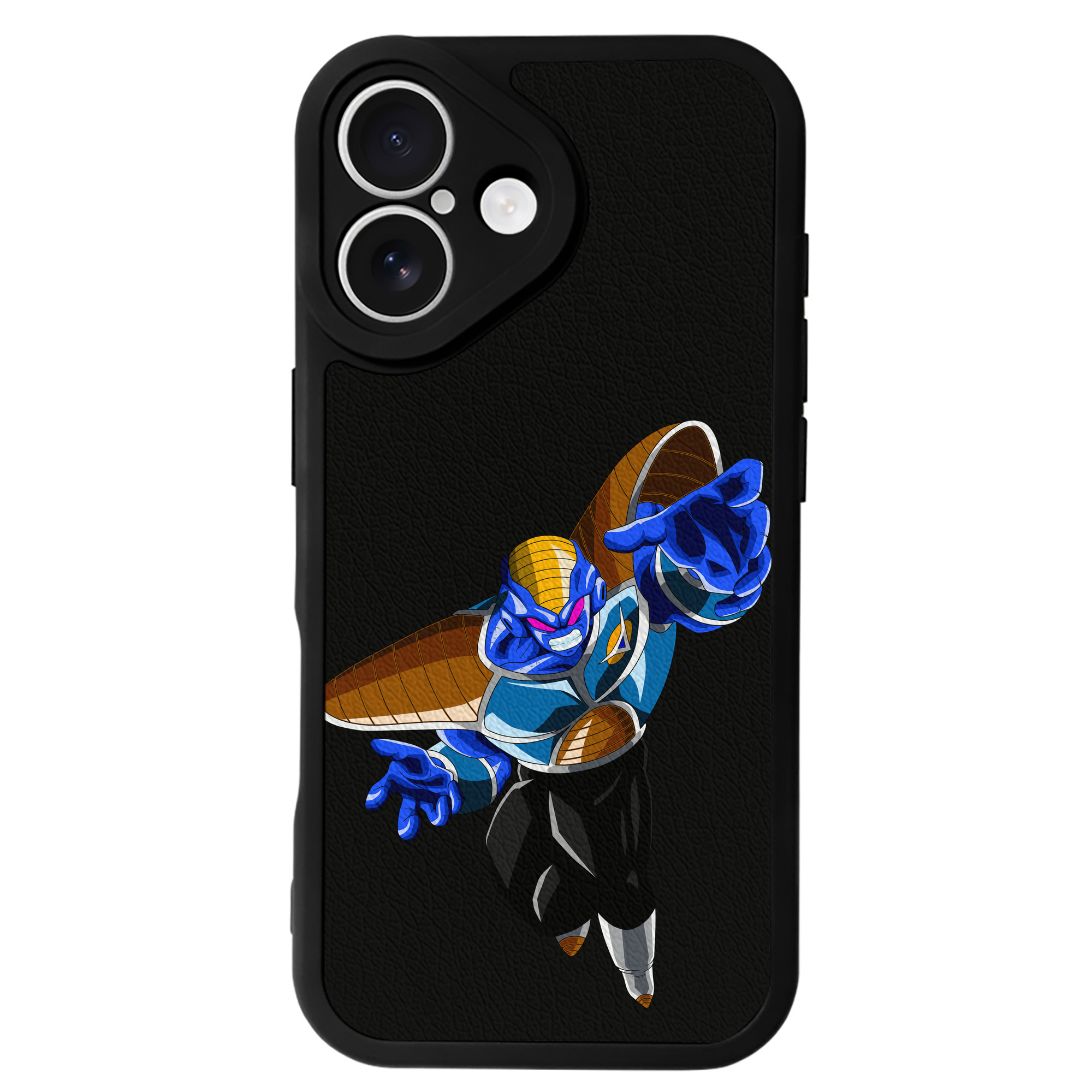 （画像用） ドラゴンボール DRAGON BALL 【iPhone 16シリーズ対応】シリコンスマホケース（レザー調） 材質：シリコン